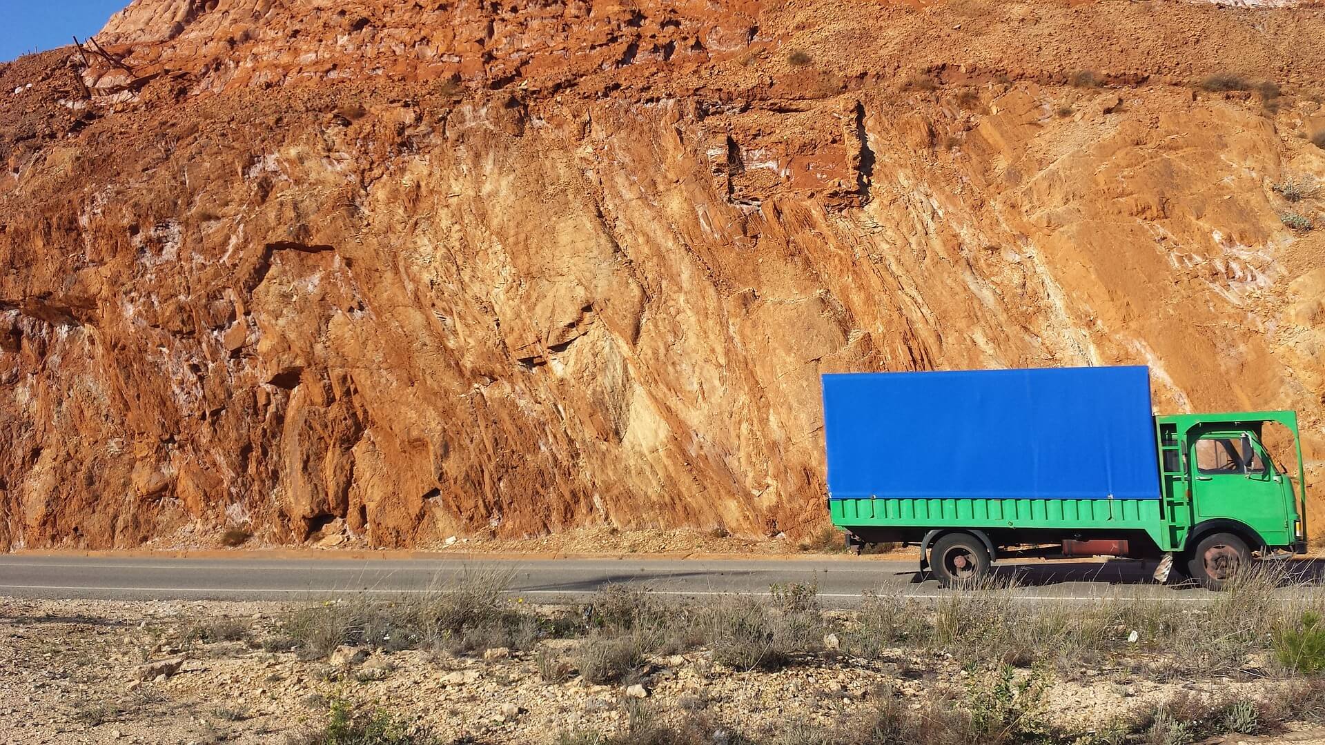 Mining truck