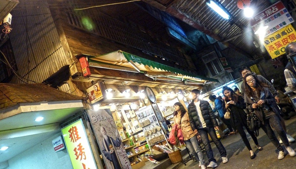 Taiwan night market