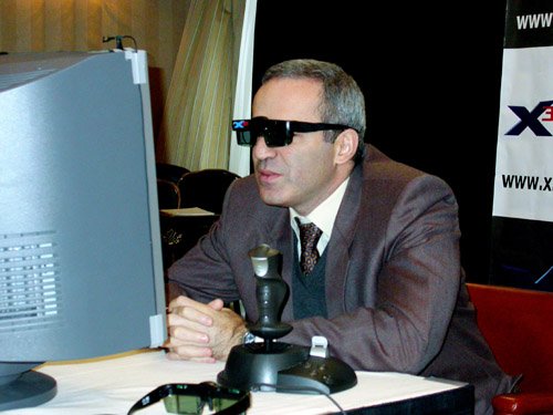 Kasparov defeated IBM Deep Blue in 1997, proving that man is still by far superior than machine