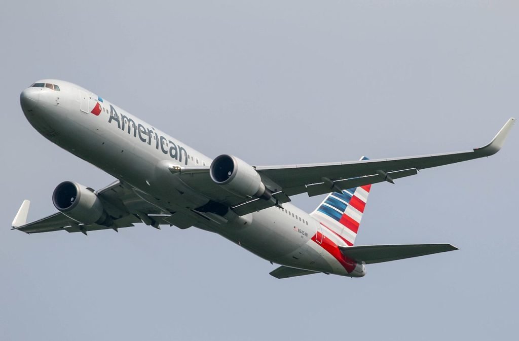 American Airlines airplane Incredible shrinking airline seat