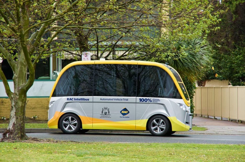 Automated bus autonomous vehicles