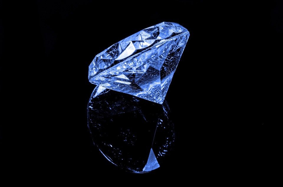 Blue diamond.