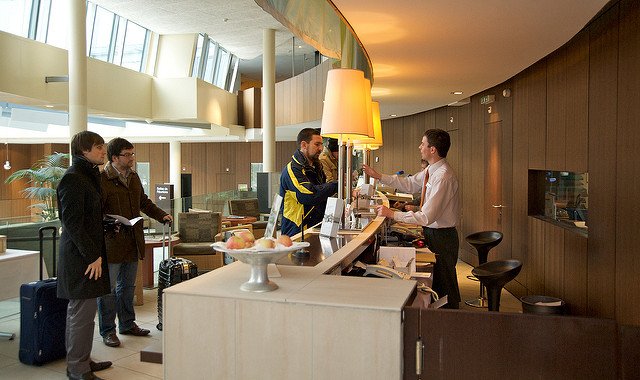 hotel reception for your convenience