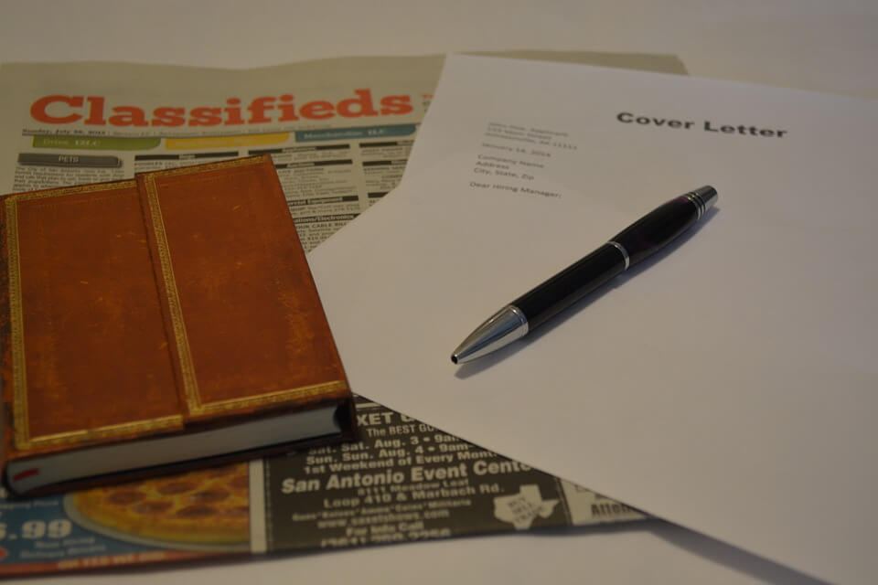 job hunting at work