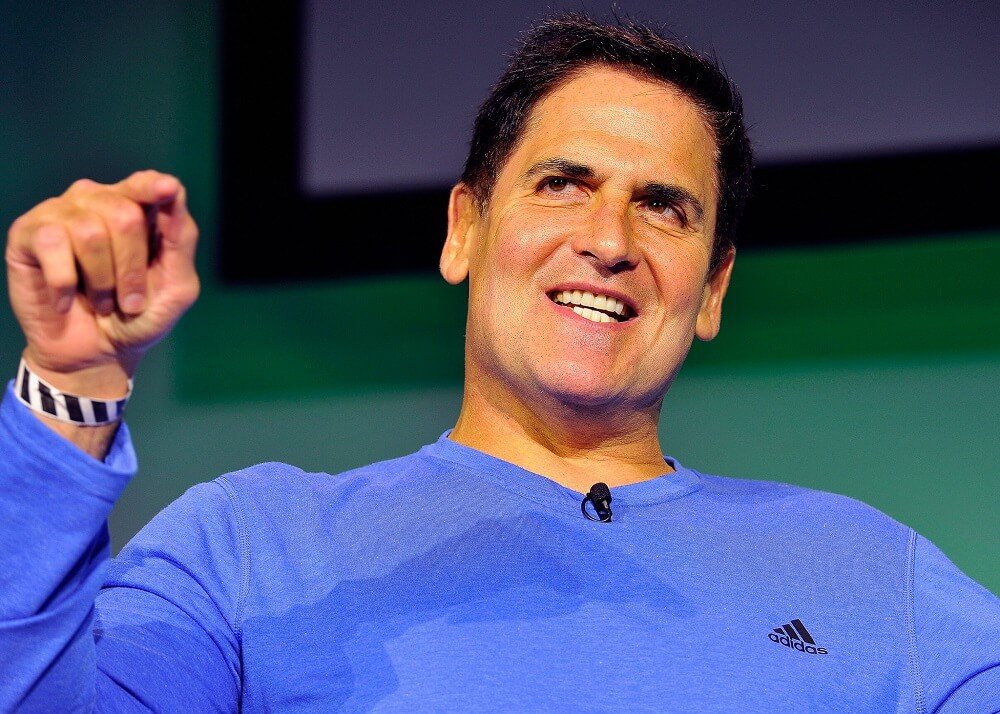 How does wealthy entrepreneur Mark Cuban invest?