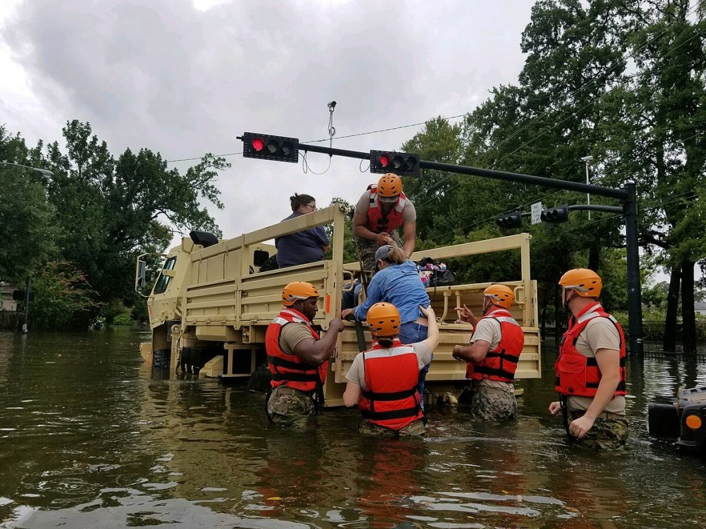 Rescue operations. 
