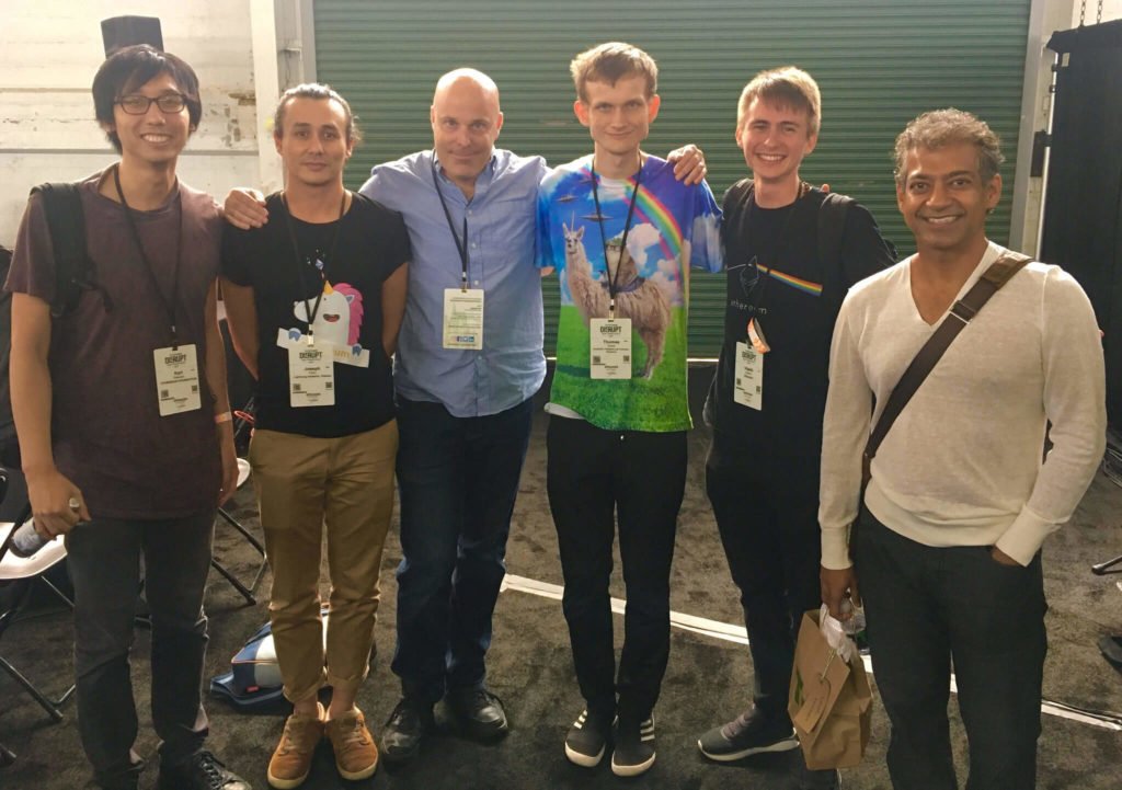 Vitalik Buterin and some friends. 