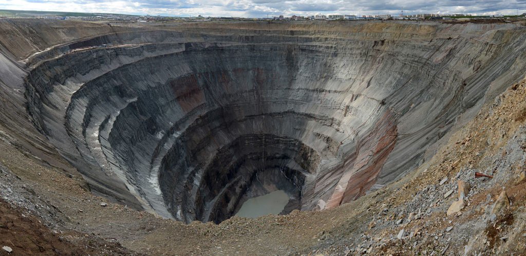 Angola diamond mine