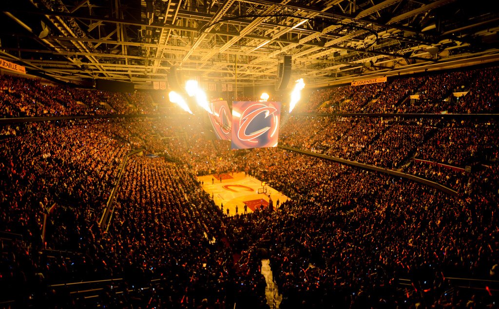 Cleveland Cavaliers arena. 