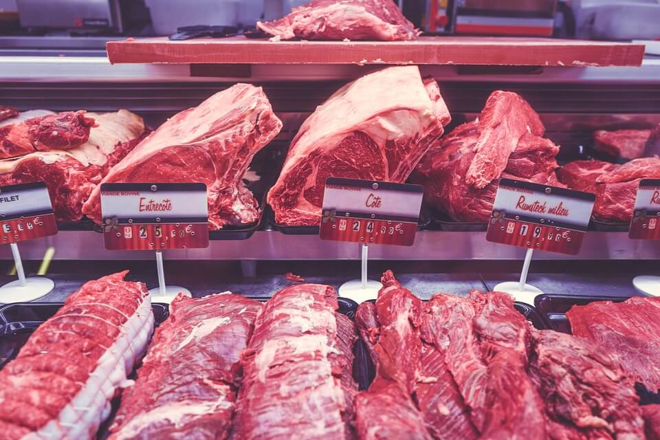 Red meats. 