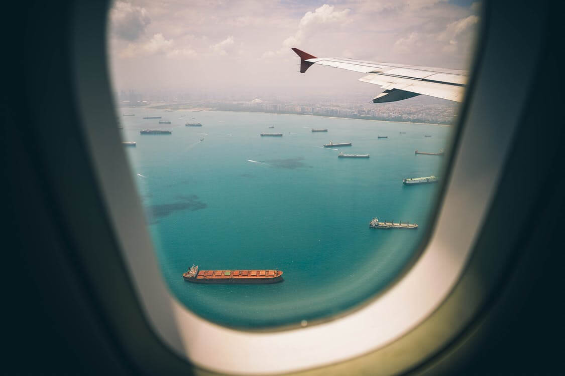 in-flight photography