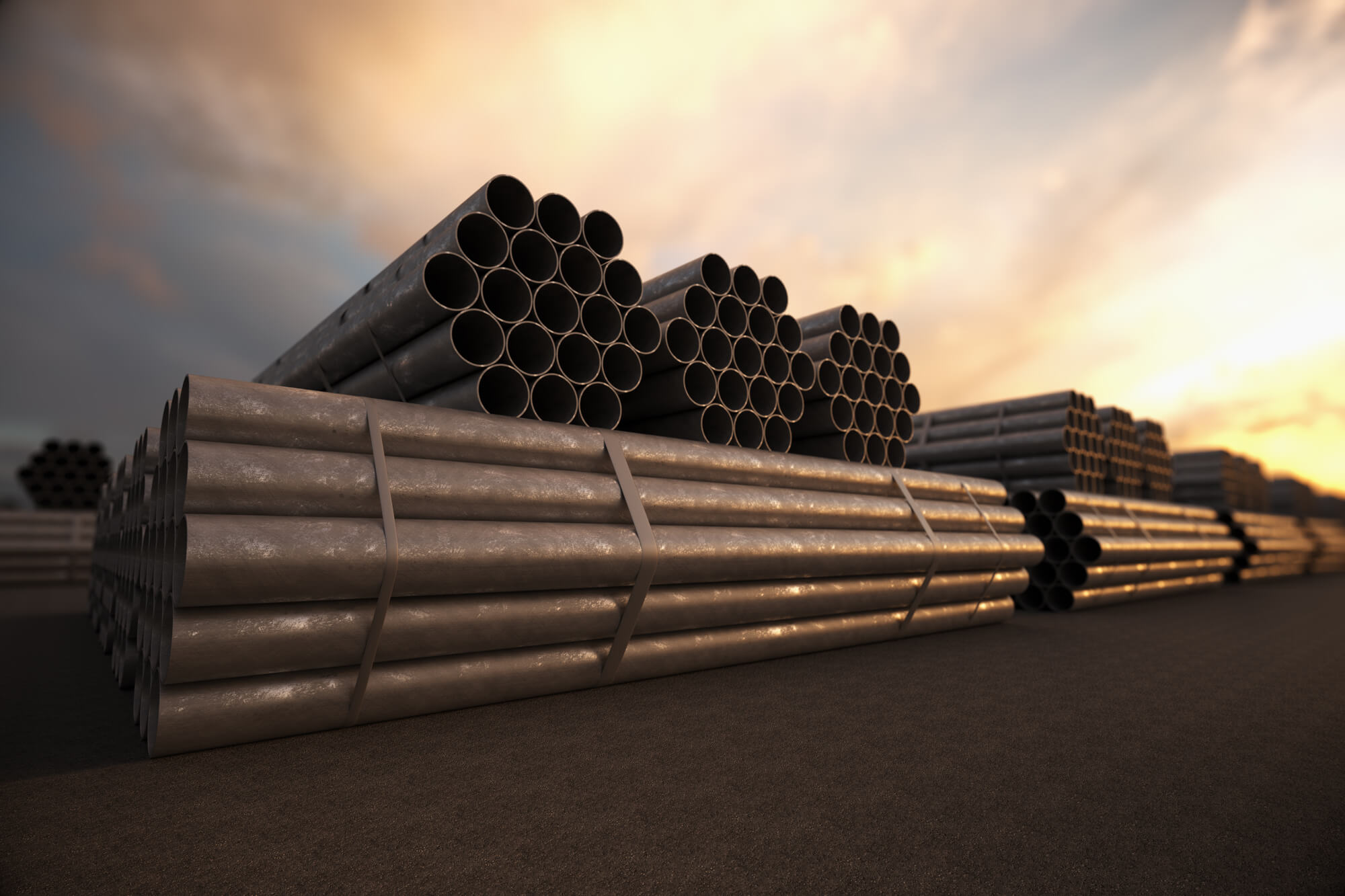 China is looking to get even with the new tariff for steel pipes bound for the U.S. 