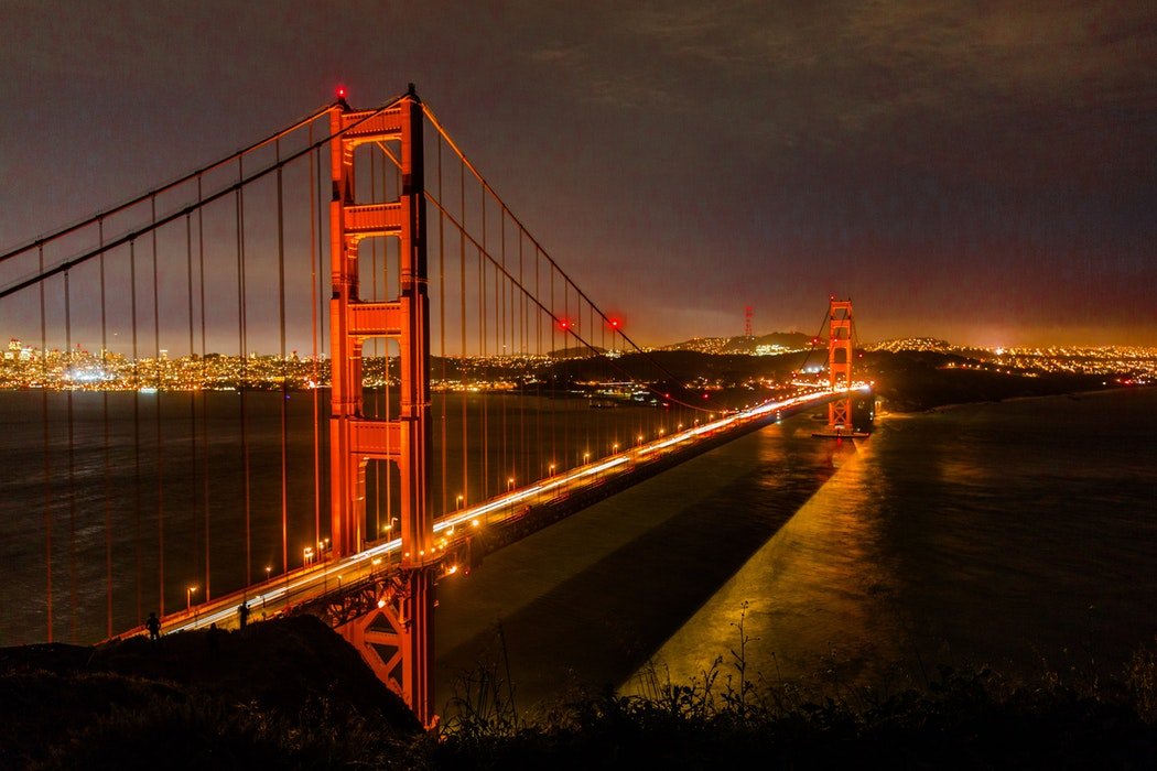 The Golden Gate Bridge located at San Francisco is considered as the most photographed bridge in the whole world.