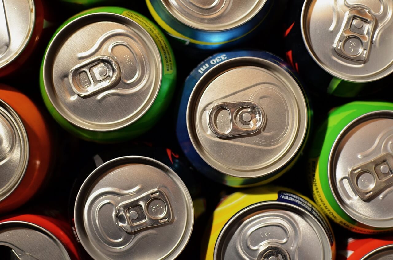 aluminum soda cans