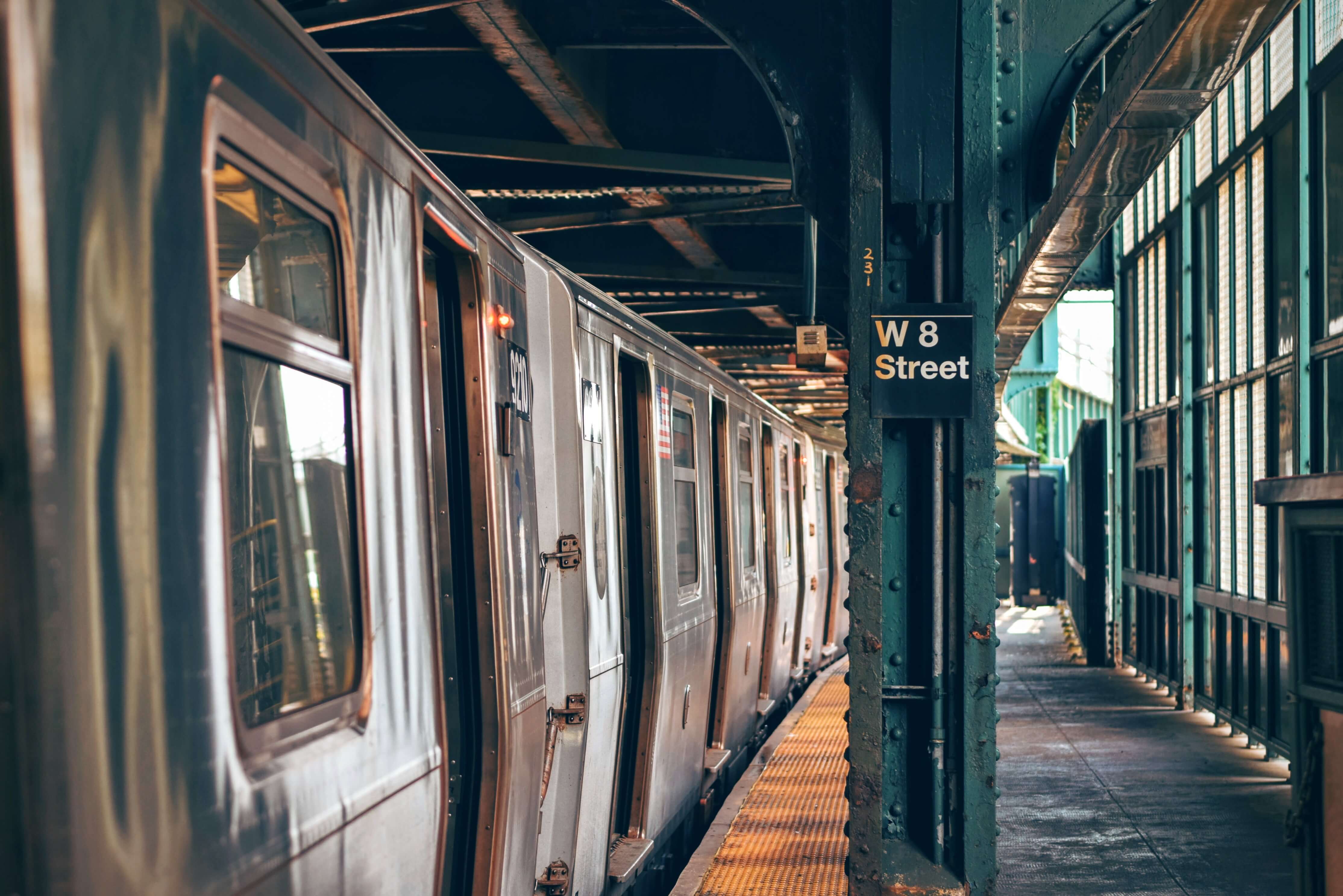 ny subway train