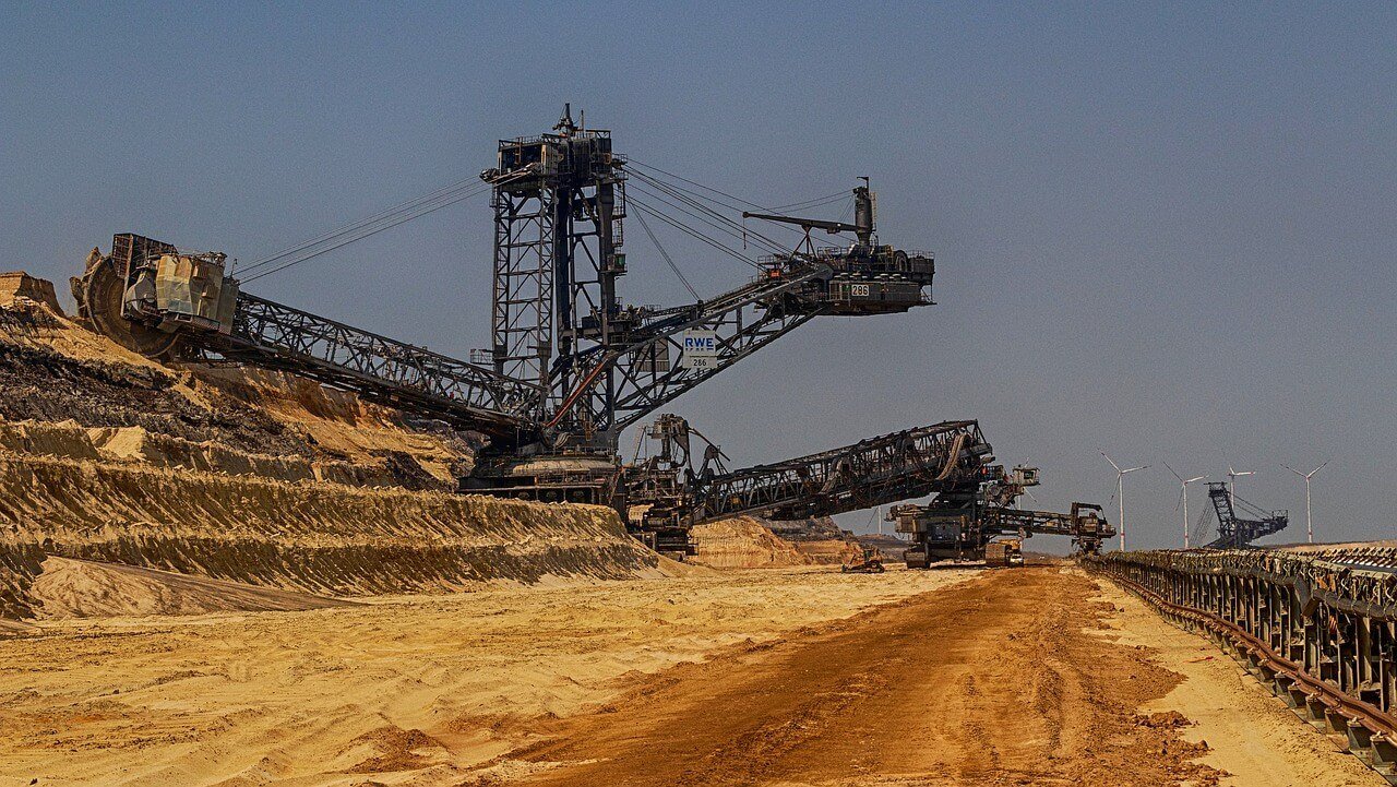 open pit mining