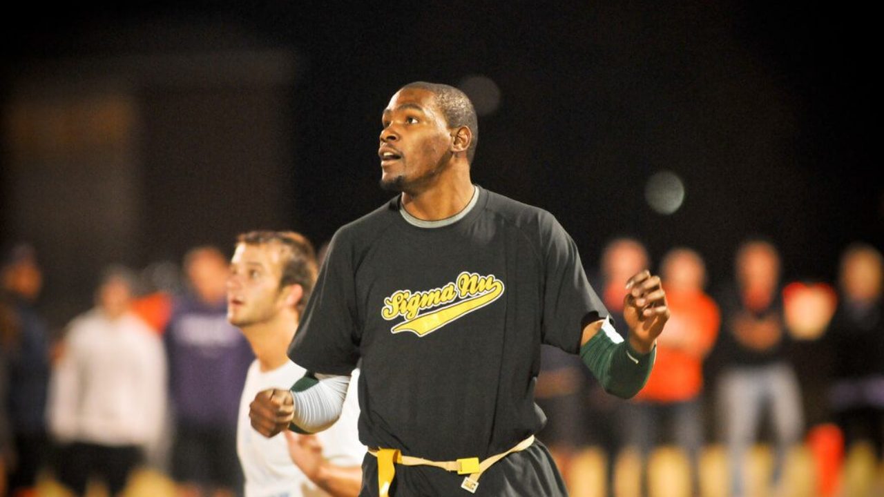 kevin durant on fire