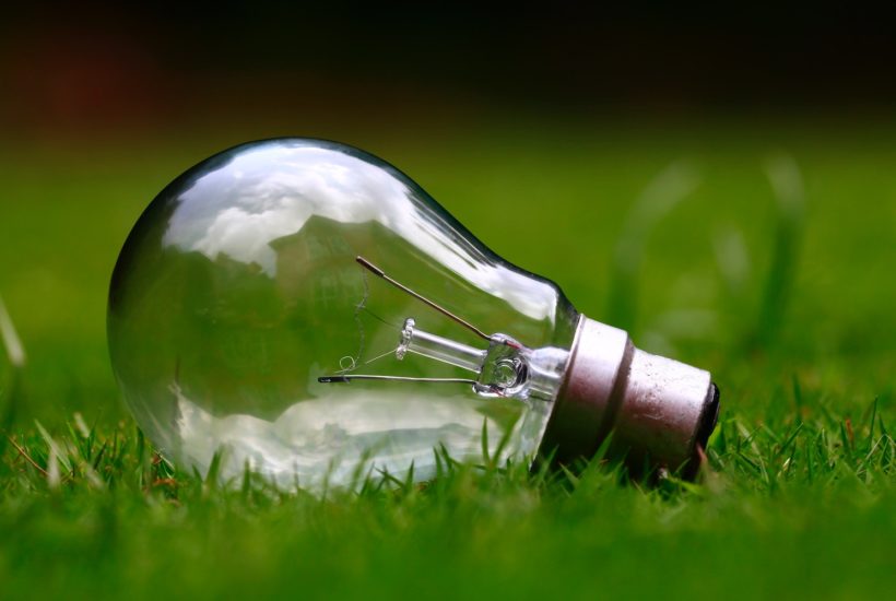 This picture show a light bulb, representing a reduction of energy.