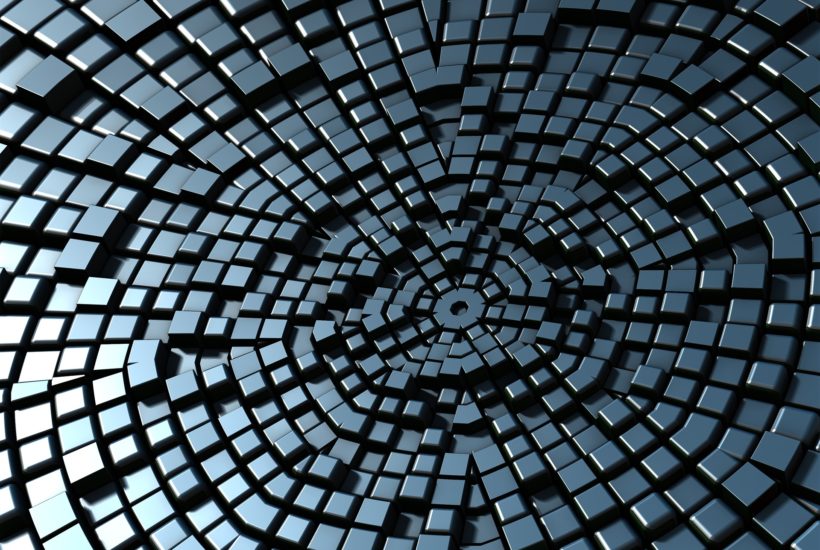 This picture represent the blockchain technology.