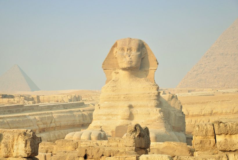 This picture show the sphinx.