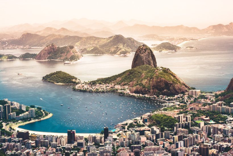 This picture shows the city of Rio de Janeiro.