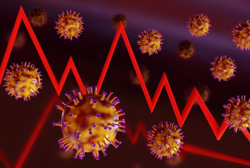 This picture represent the economic slowdown caused by the coronavirus.