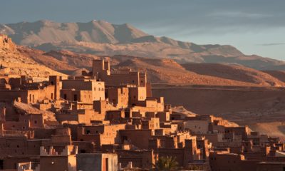 This picture show some building in Morocco.