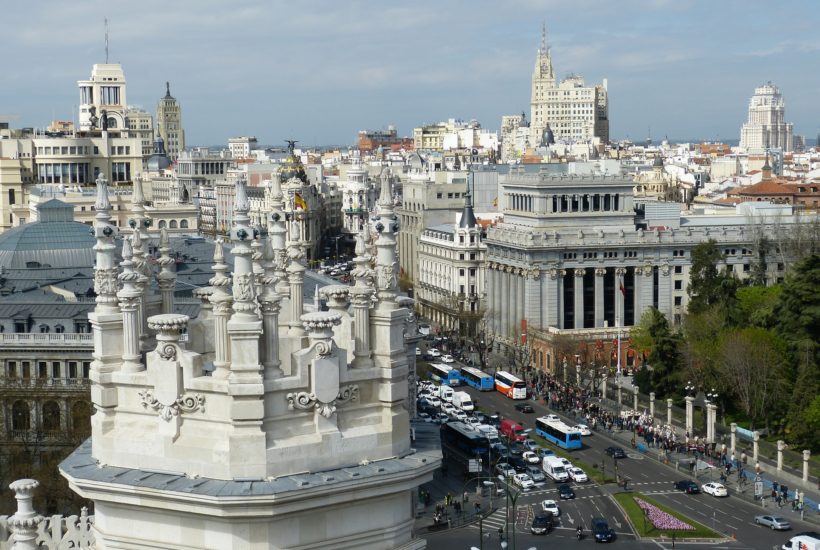 This picture show the city of Madrid.