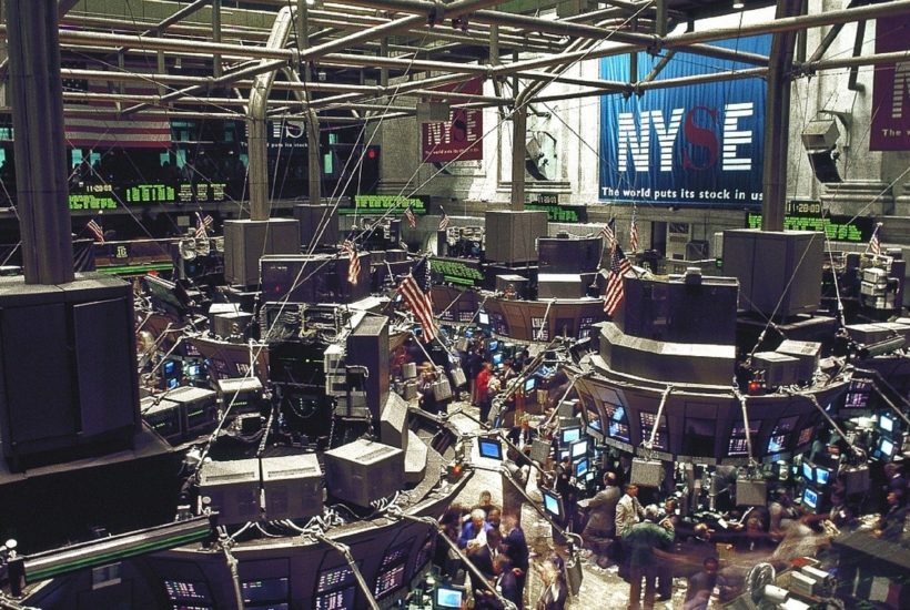 This picture show New York stock exchange.