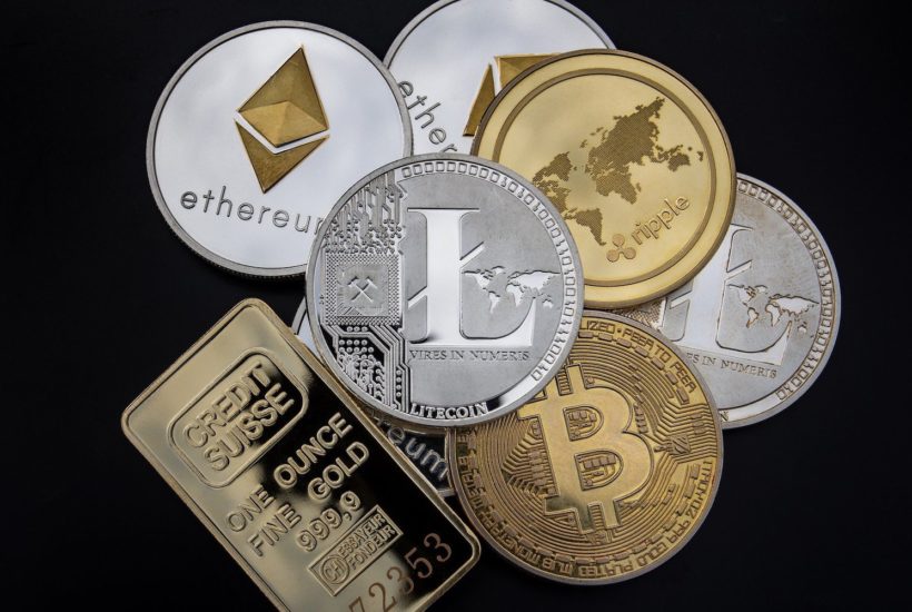 This picture show a couple of cryptocurrencies.