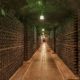 This picture show a wine cellar.