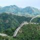 This picture show the great wall of China.
