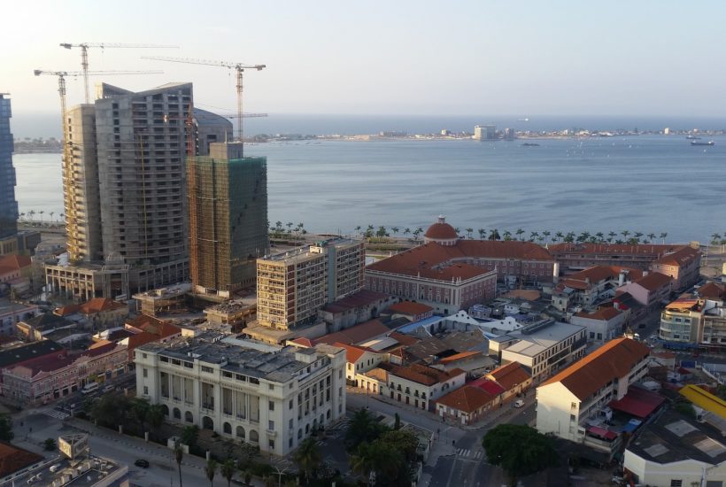 This picture show a city in Angola.