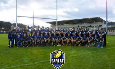 The Sarlat Rugby Team and Staff