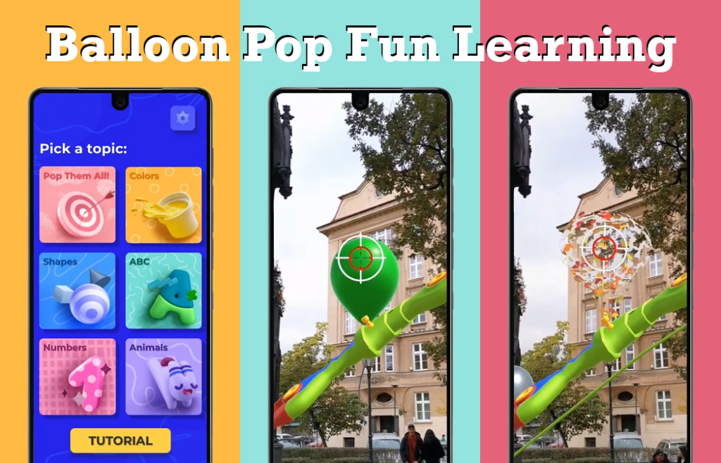 Balloon Pop Fun Learning shows how edutainment should be done