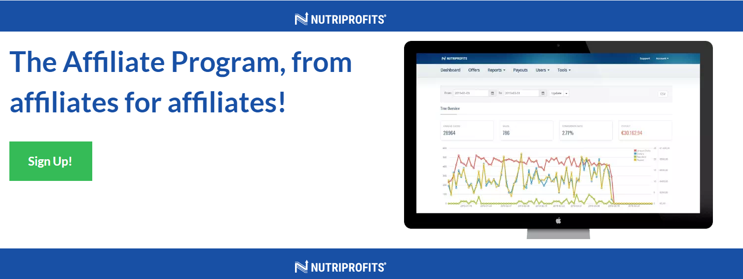 NutriProfits affiliate program.