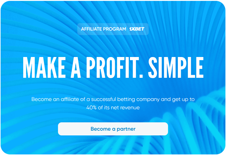 1xBet Affiliate Program